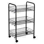 CARRINHO 3 PISOS 38X26X62CM  SK-C-804-400