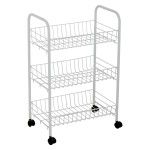 CARRINHO 3 PISOS 38X26X62CM  SK-C-804-400