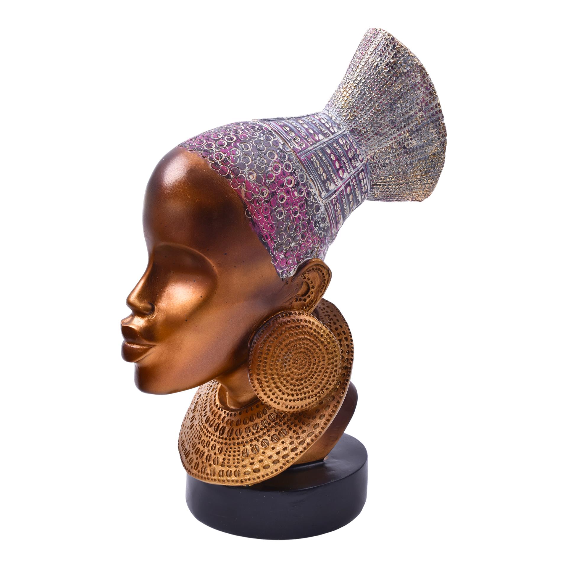 FIGURA AFRICANA 29CM 815-00585-1