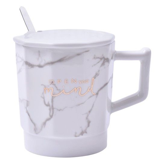 CANECA C/TAMPA+COLHER 9,8X8,8CM2717017CX60 CANECA C/TAMPA+COLHER 9,8X8,8CM2717017CX60