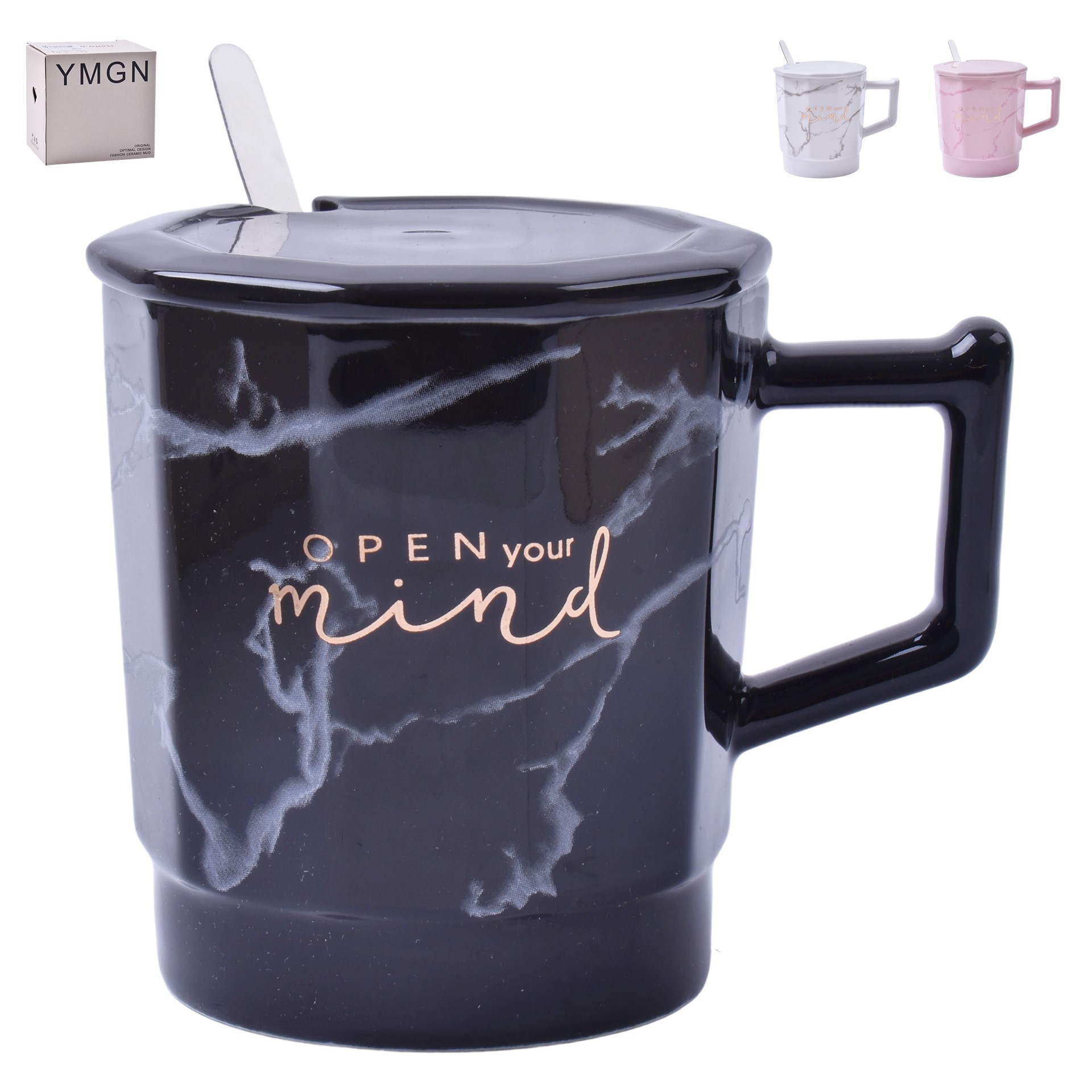 CANECA C/TAMPA+COLHER 9,8X8,8CM2717017CX60 CANECA C/TAMPA+COLHER 9,8X8,8CM2717017CX60