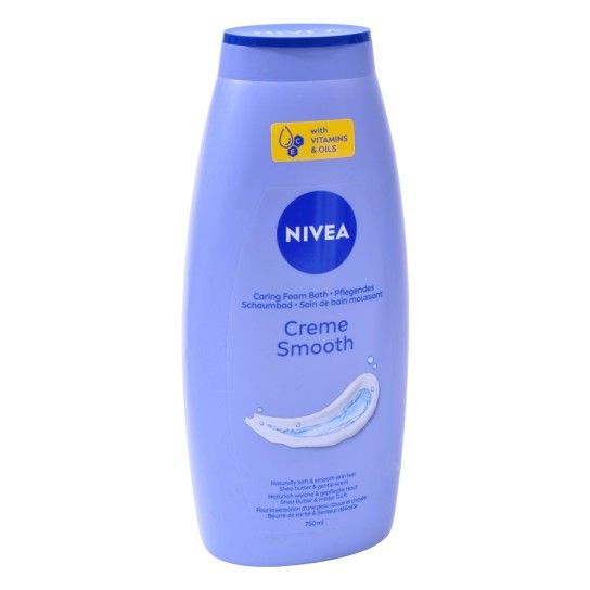 NIVEA GEL BANHO CREME SMOTH 750 ML