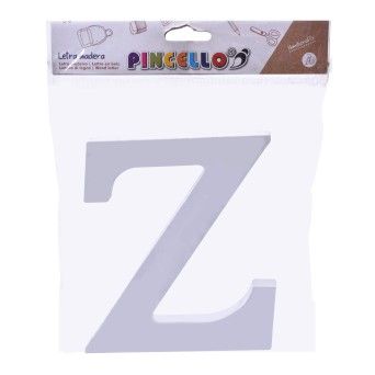 LETRA Z MADEIRA BRANCA 1.8X15CM 24026
