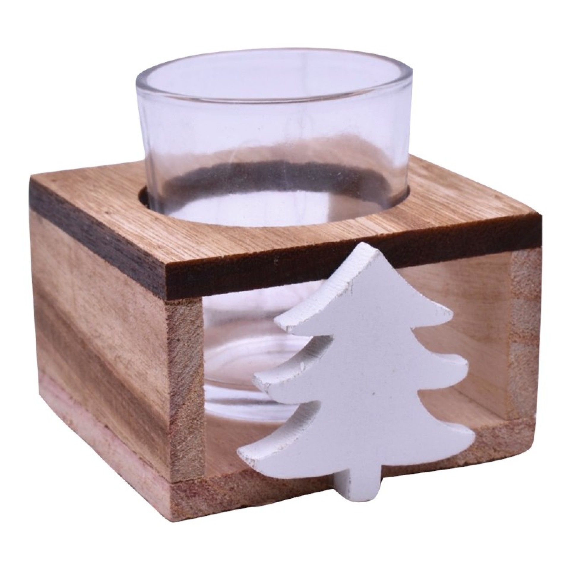 PORTA VELA NATAL MAD./VIDRO NATURAL PORTA VELA NATAL MAD./VIDRO NATURAL