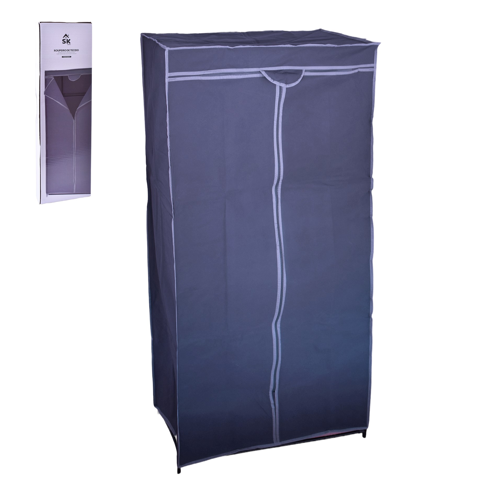 ROUPEIRO TECIDO 75X46X160 SK-C-804-530 ROUPEIRO TECIDO 75X46X160 SK-C-804-530