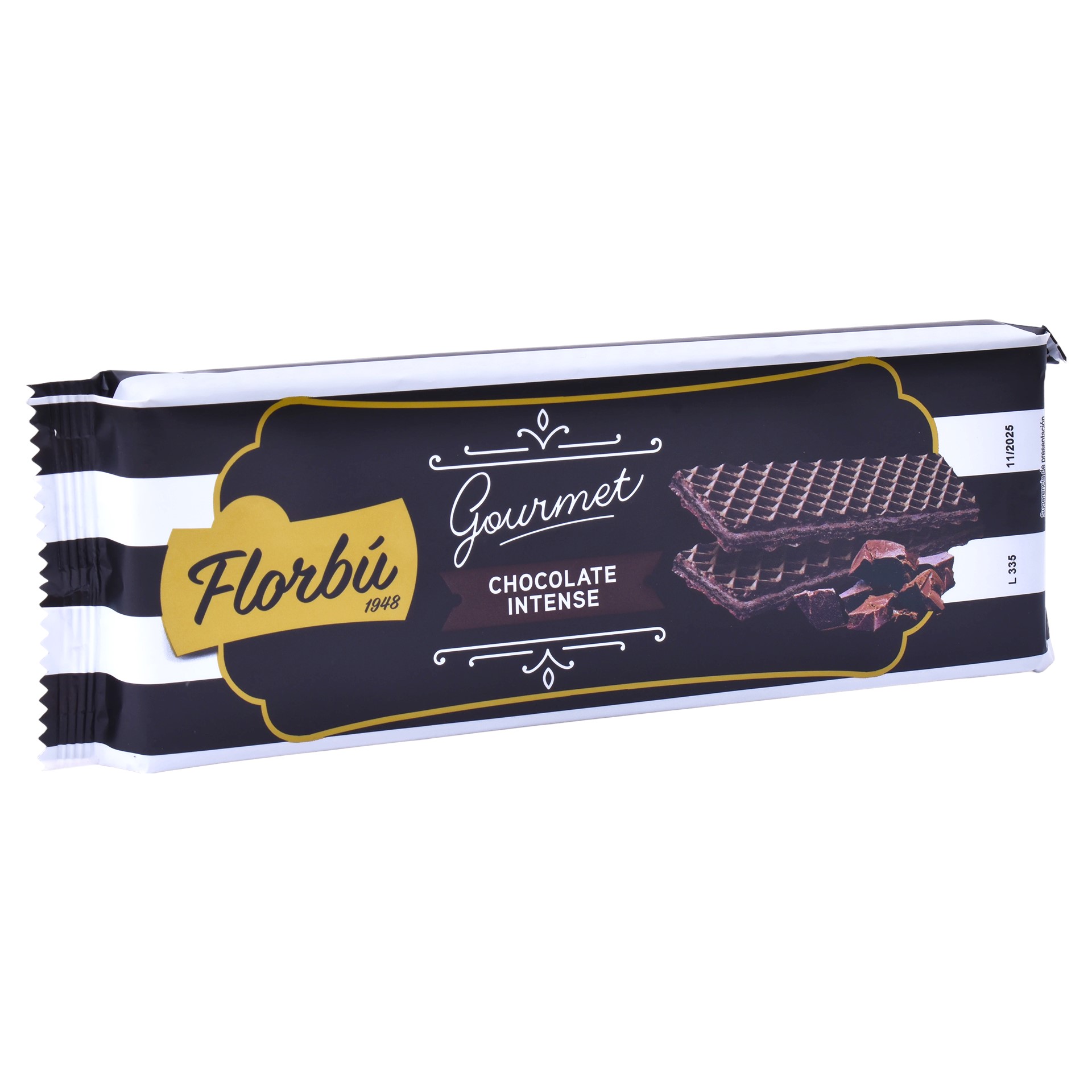 FLORBU WAFFER CHOC INTENSO 150G FLORBU WAFFER CHOC INTENSO 150G