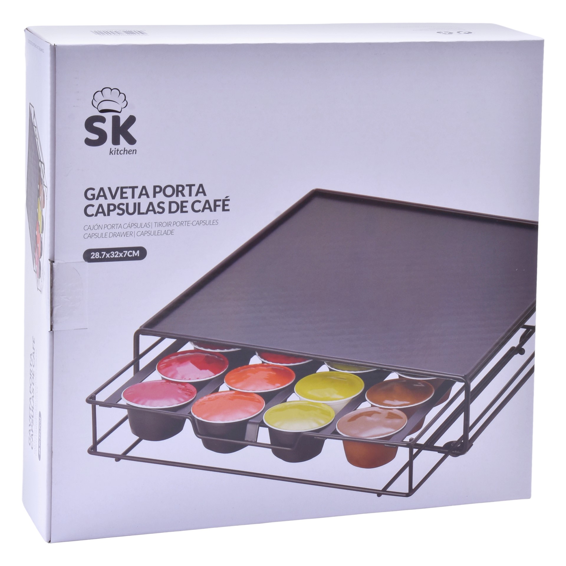 GAVETA P/CAPSULAS 21X31X7.5 SK-C-804-401 GAVETA P/CAPSULAS 21X31X7.5 SK-C-804-401