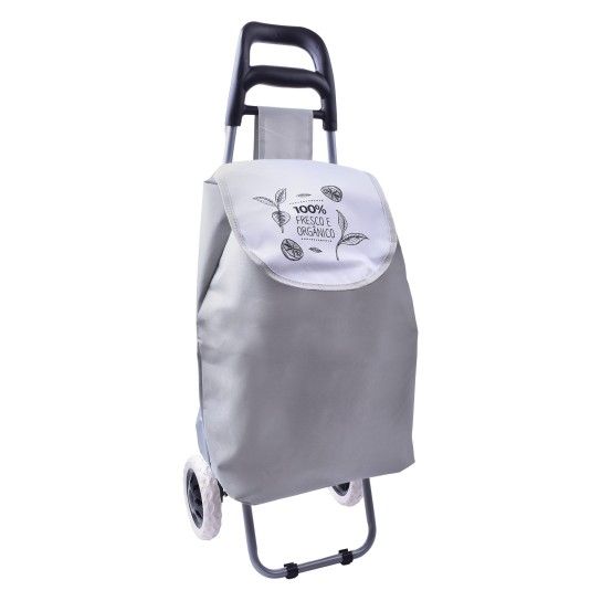CARRINHO COMPRAS CINZA 95X36X27CM CX10 CARRINHO COMPRAS CINZA 95X36X27CM CX10