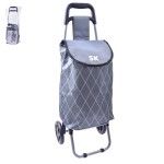 CARRINHO COMPRAS CINZA CL 87X32X28CM CX10 CARRINHO COMPRAS CINZA CL 87X32X28CM CX10