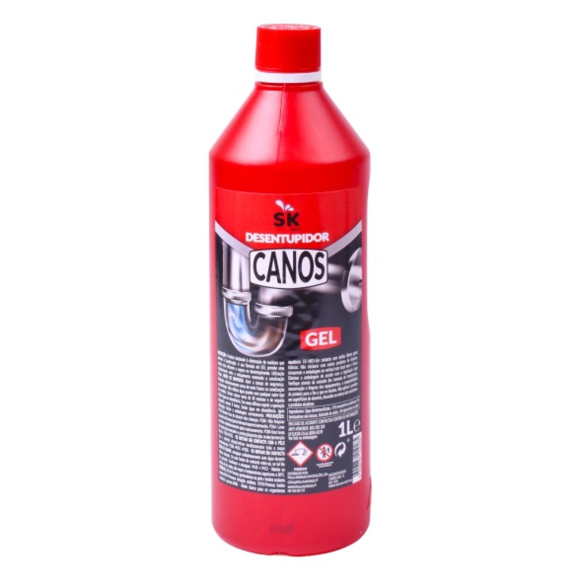 DESENTUPIDOR CANOS GEL 1L SK DESENTUPIDOR CANOS GEL 1L SK
