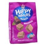 HAPPY WAFERS MINIS BROWNIE 200G