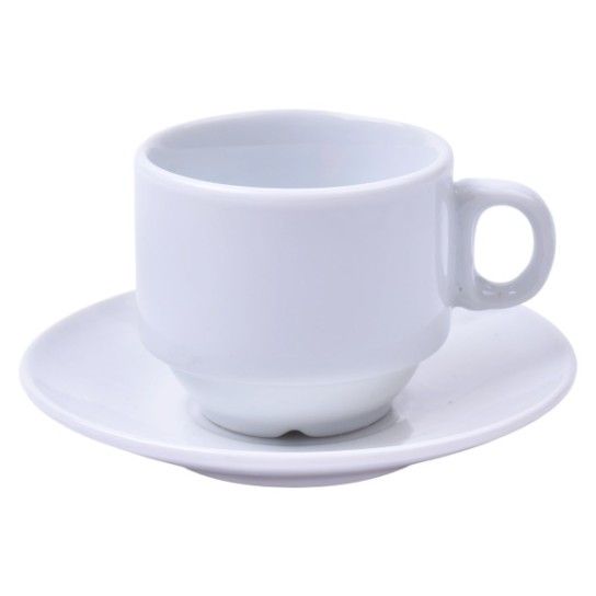 SET 6 CHAVENAS CAFE C/PRATO 425-02 SET 6 CHAVENAS CAFE C/PRATO 425-02