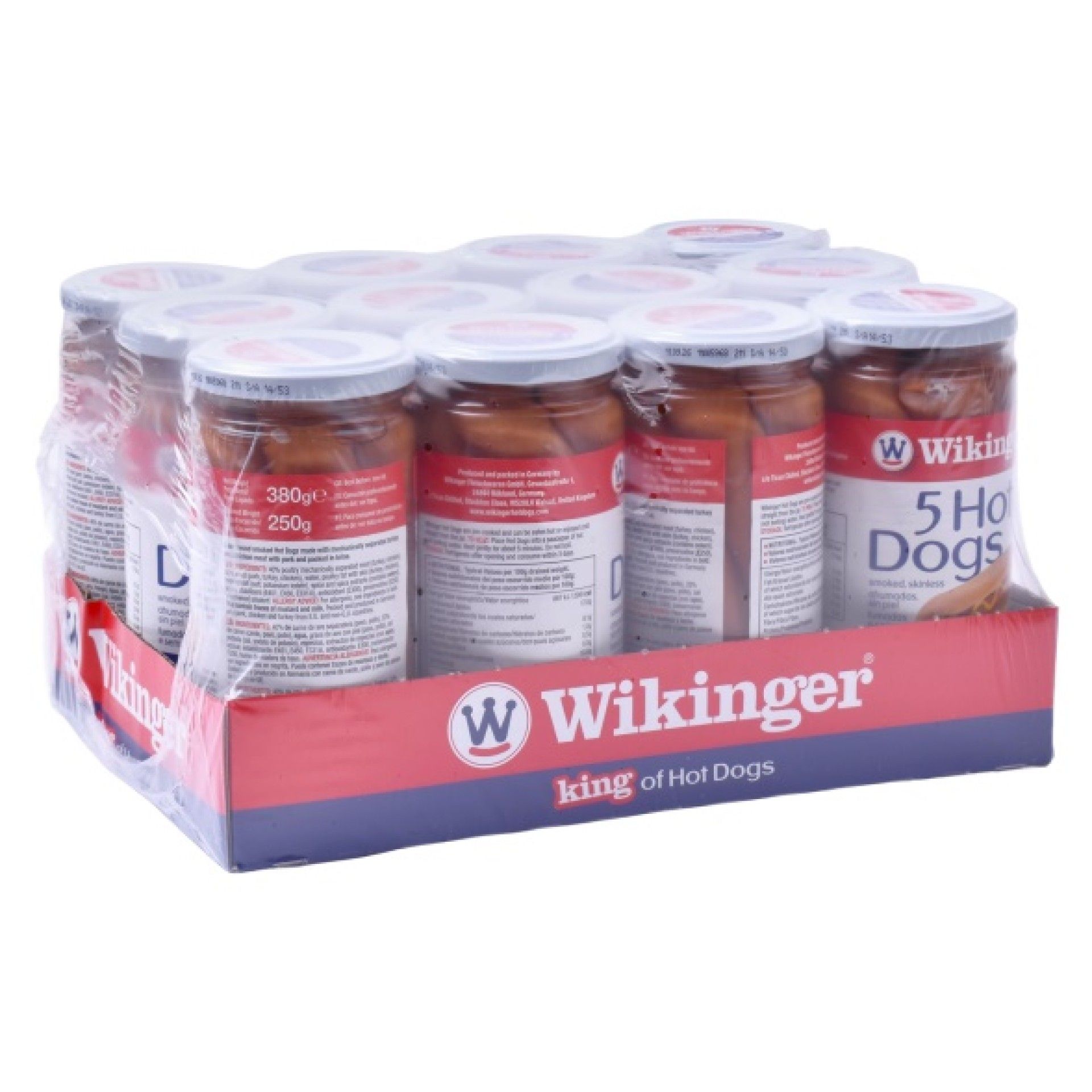 SALSICHAS WIKINGER 5UNI 250G SALSICHAS WIKINGER 5UNI 250G