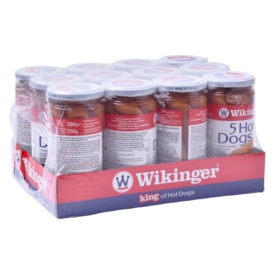 SALSICHAS WIKINGER 5UNI 250G SALSICHAS WIKINGER 5UNI 250G