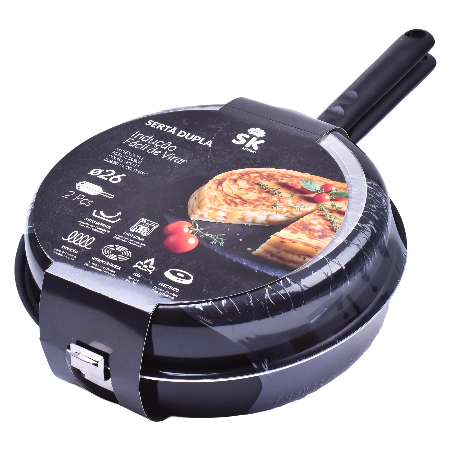 FRIGIDEIRA DUPLA 26CM 2369-350-26 FRIGIDEIRA DUPLA 26CM 2369-350-26