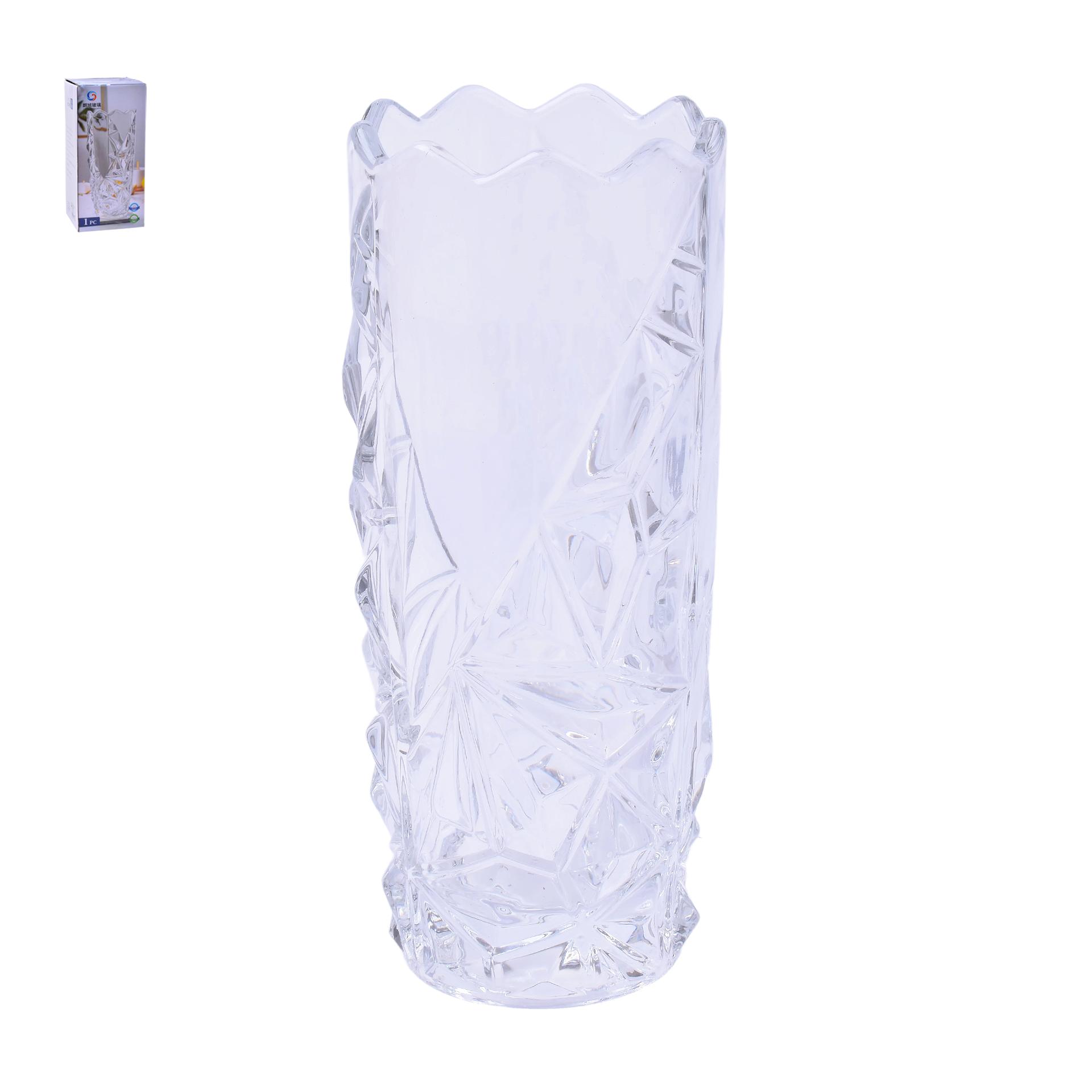 JARRA VIDRO 8X19CM 2407-300 CX24 JARRA VIDRO 8X19CM 2407-300 CX24