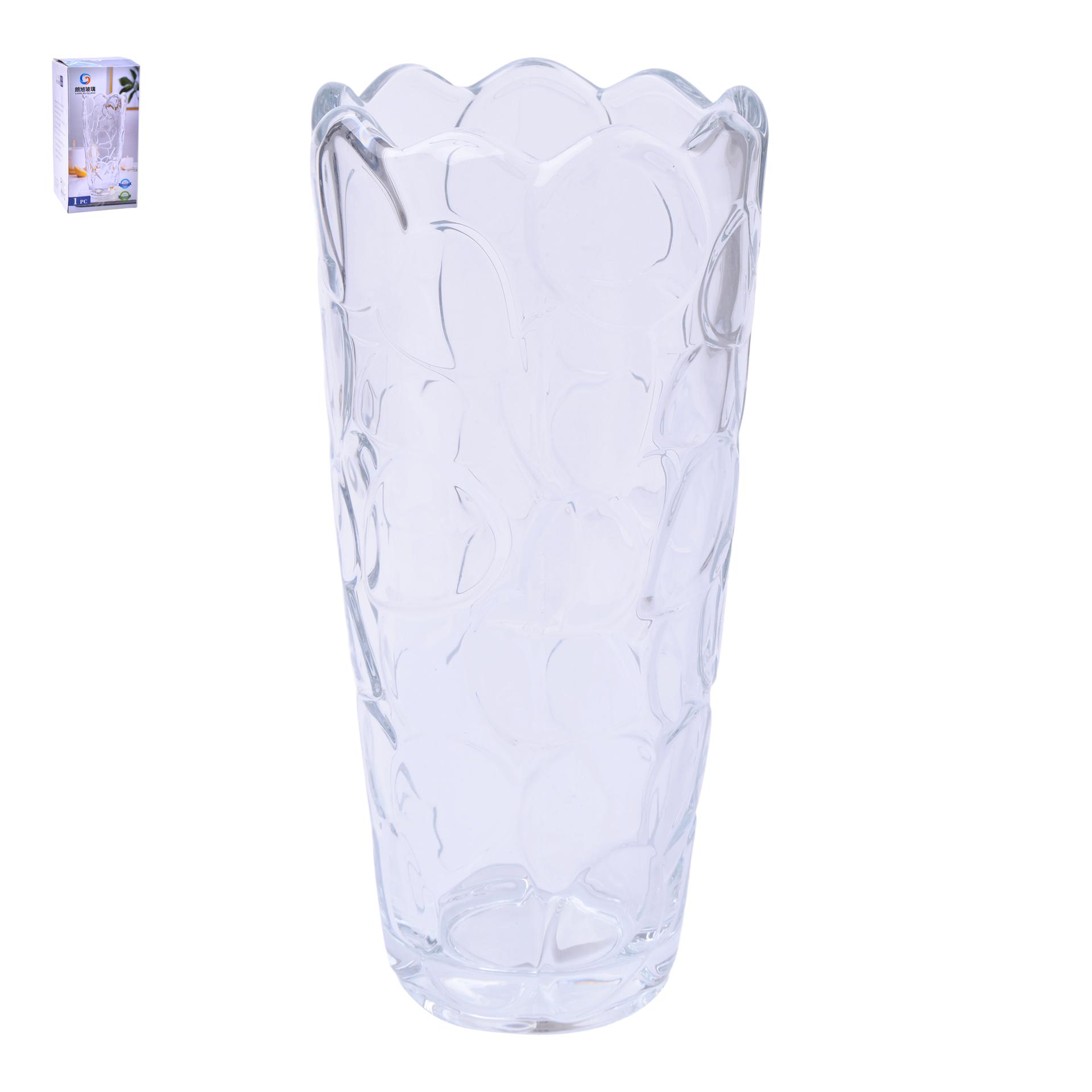 JARRA VIDRO 12X25CM 2407-301-03 CX12 JARRA VIDRO 12X25CM 2407-301-03 CX12