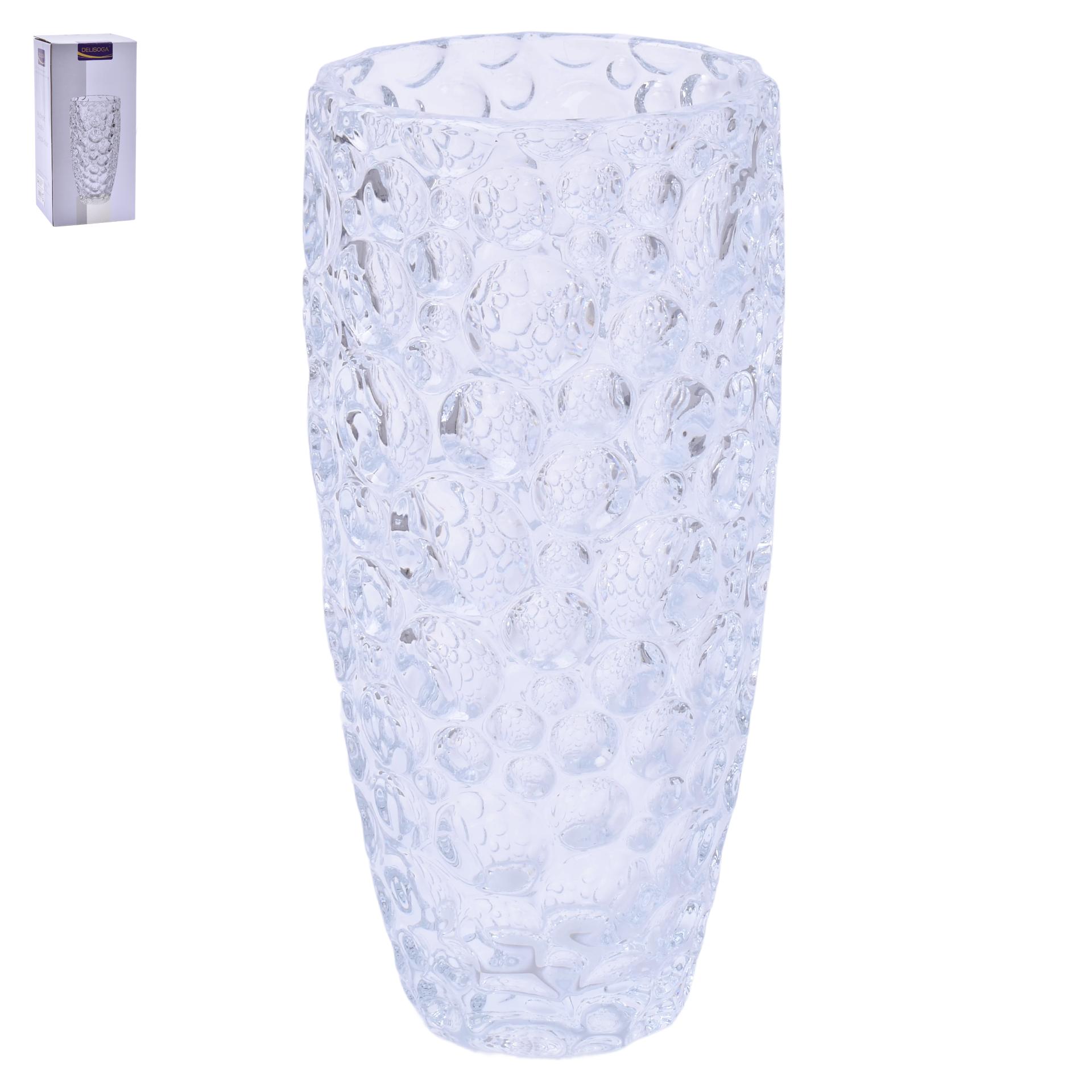 JARRA VIDRO 11,5X25CM 2407-303 CX8