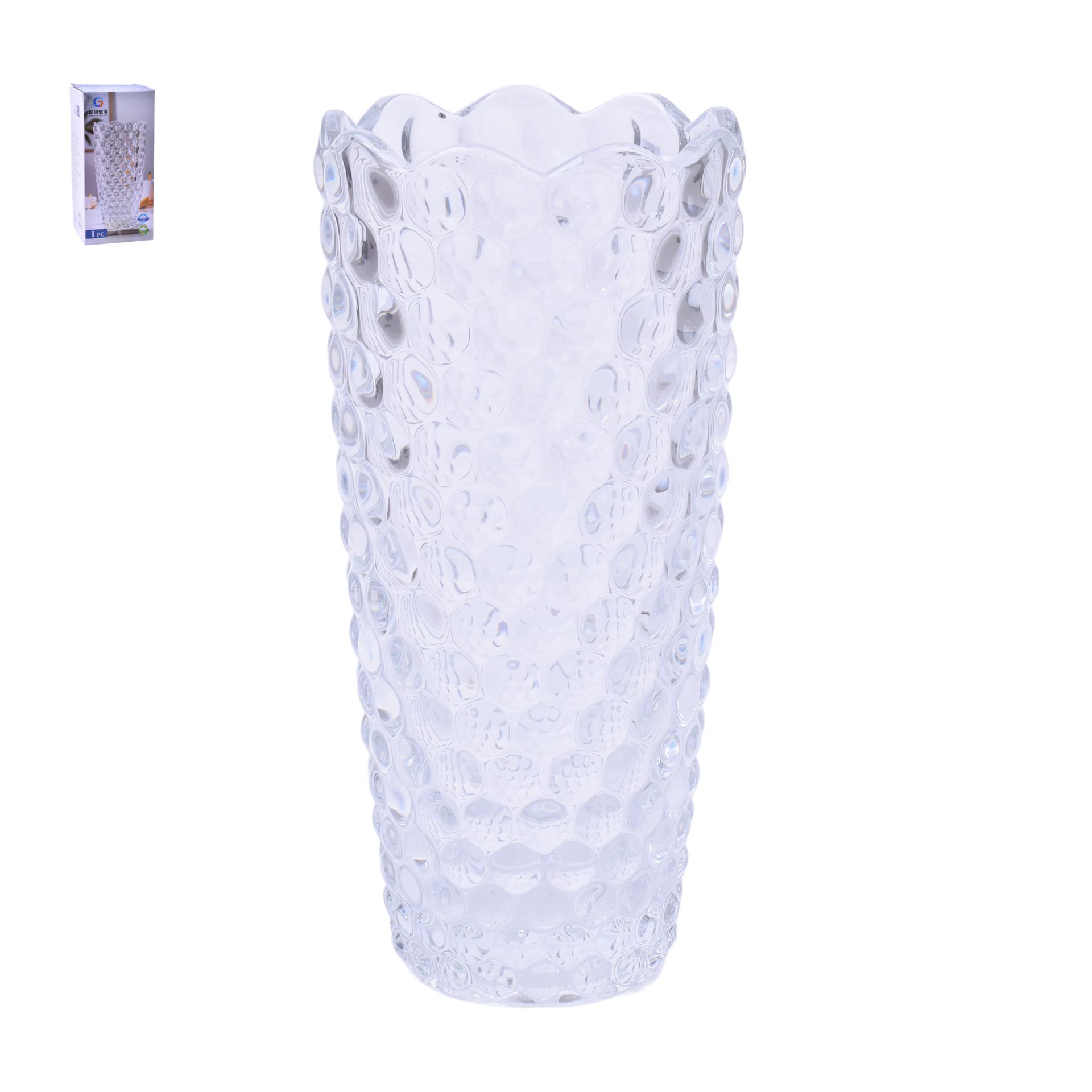 JARRA VIDRO 8X19CM 2407-300-01 CX24 JARRA VIDRO 8X19CM 2407-300-01 CX24