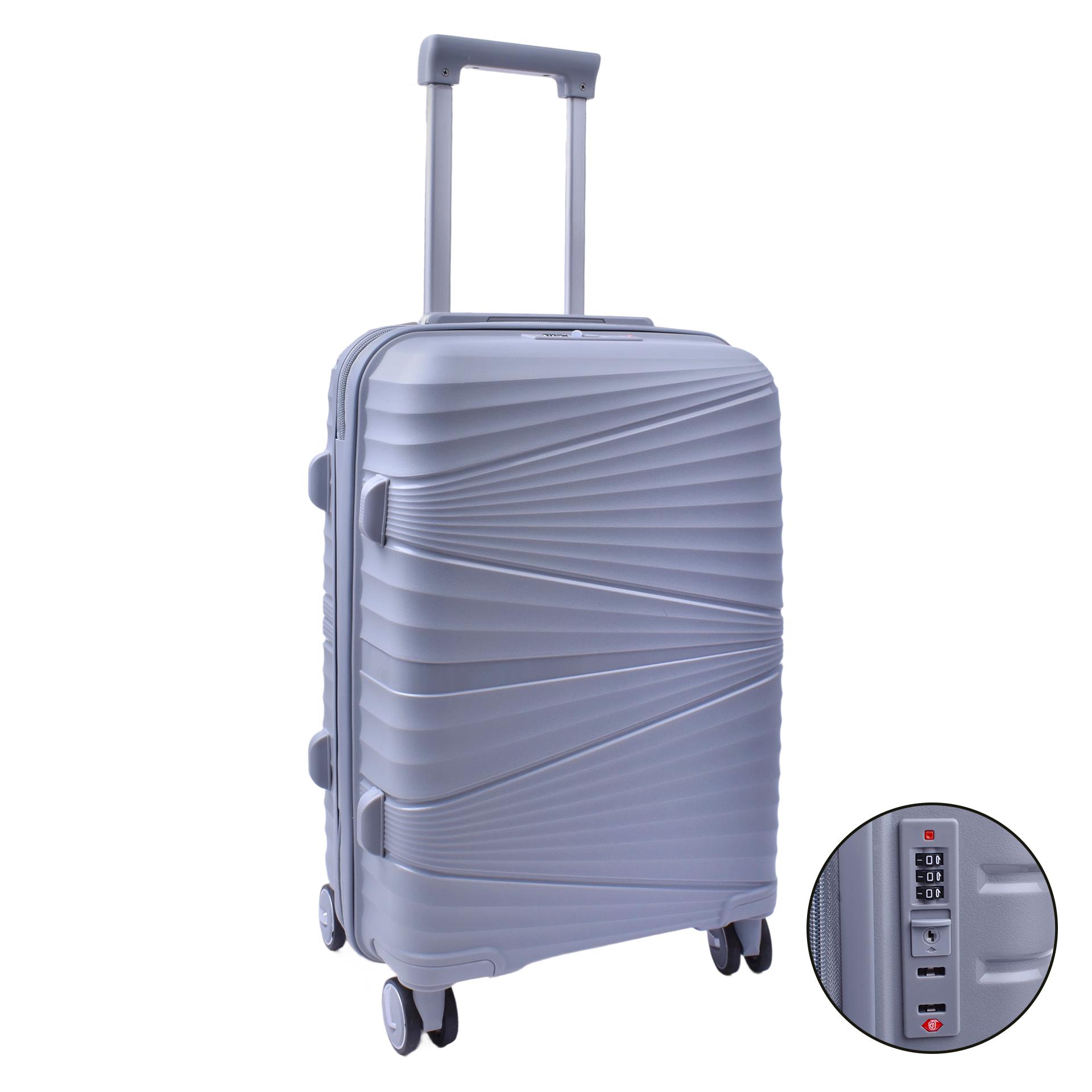 MALA VIAGEM CINZA 24 1717-024-03L CX2 MALA VIAGEM CINZA 24 1717-024-03L CX2
