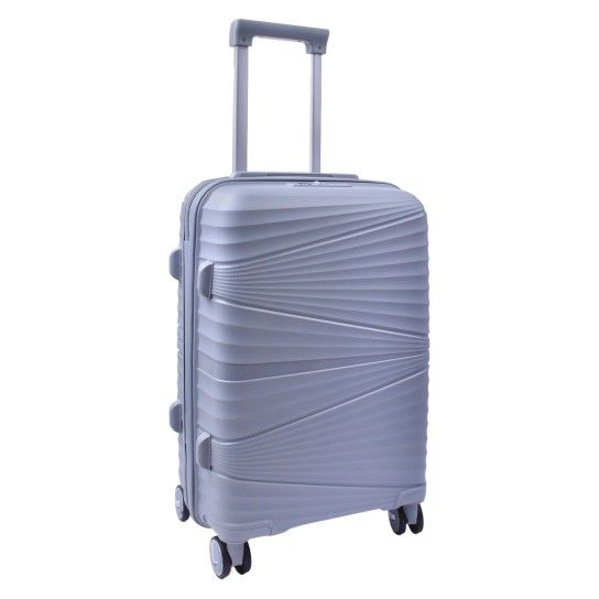MALA VIAGEM CINZA 24 1717-024-03L CX2 MALA VIAGEM CINZA 24 1717-024-03L CX2