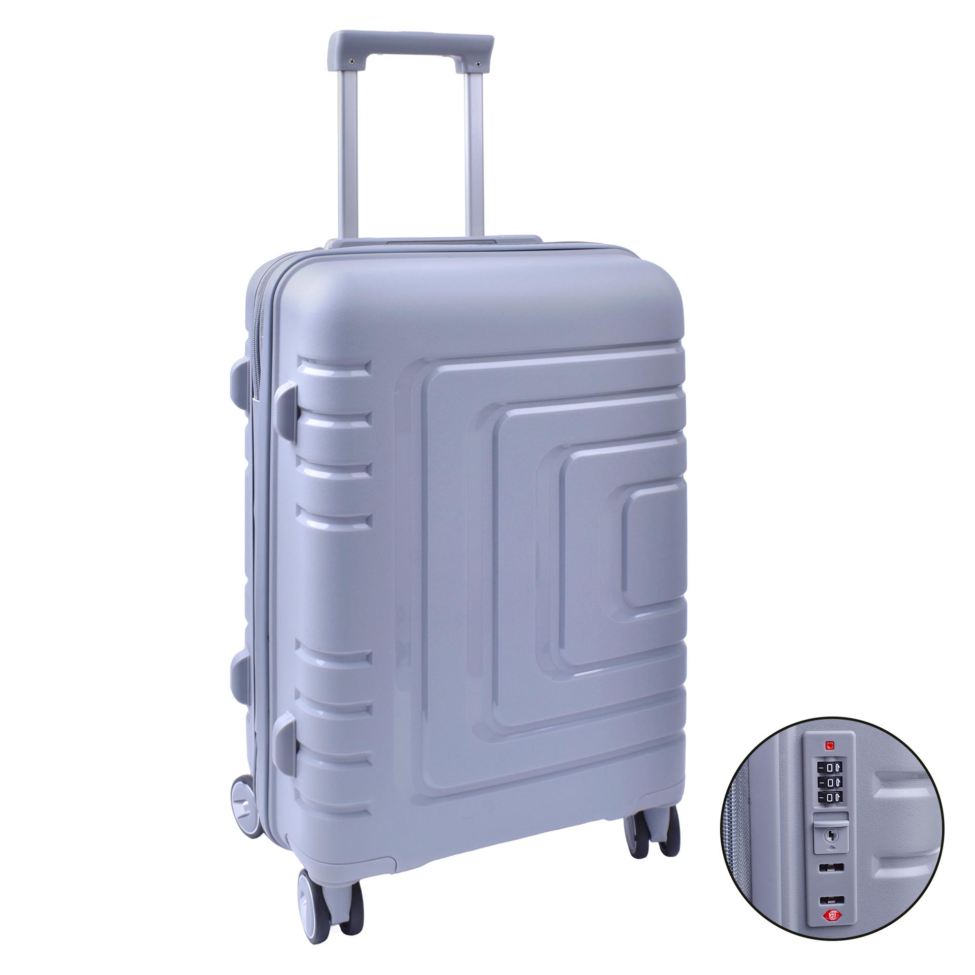 MALA VIAGEM CINZA 25 1717-025-03L CX2 MALA VIAGEM CINZA 25 1717-025-03L CX2