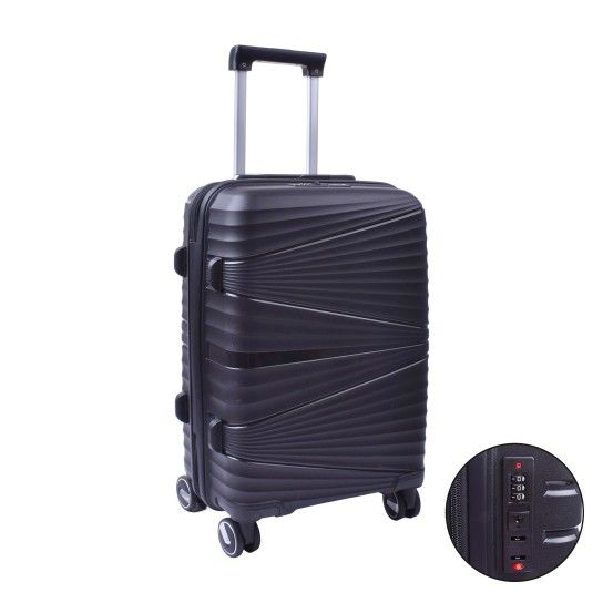 MALAS VIAGEM PRETO 20 1717-024S CX2