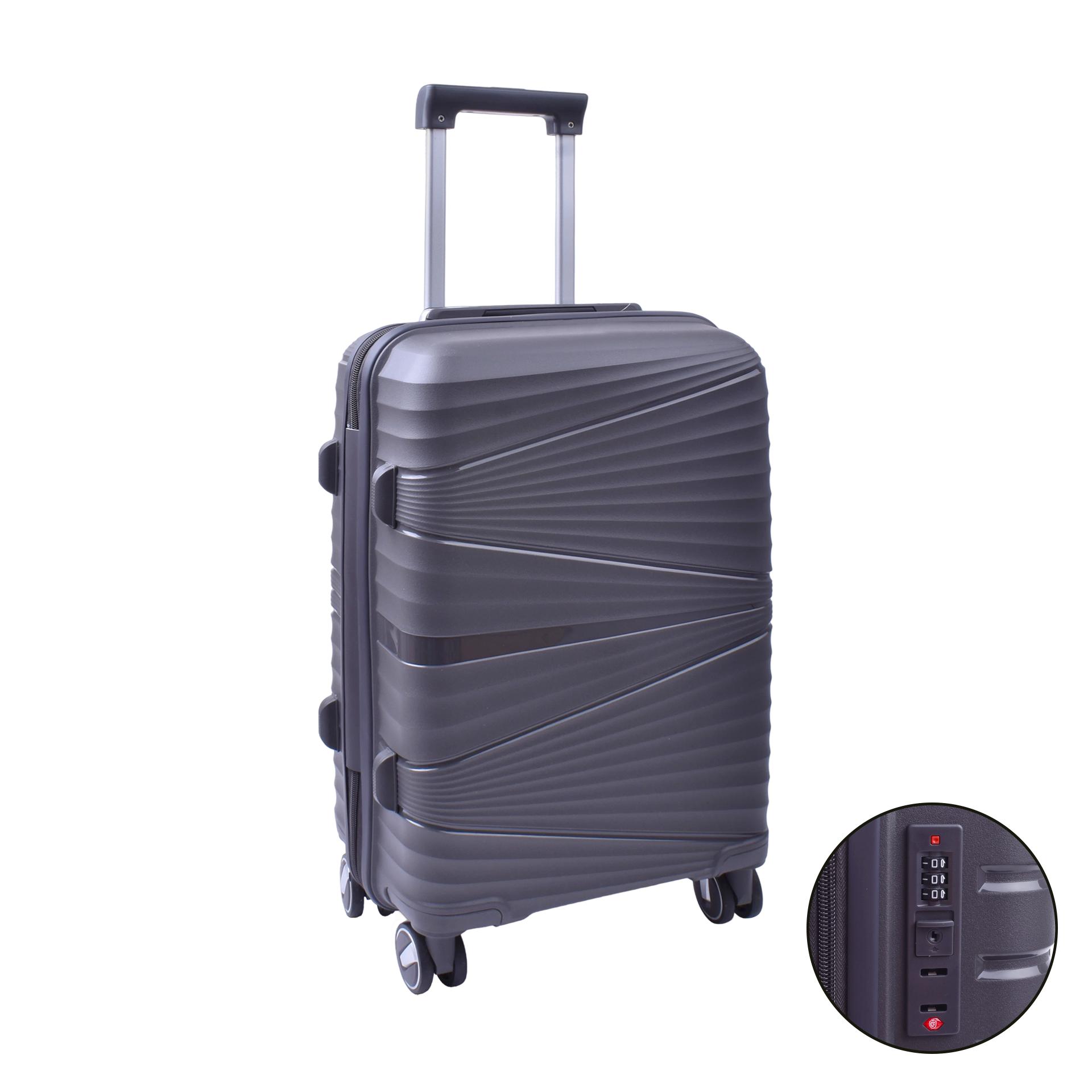 MALA VIAGEM CINZA 20 1717-024-20S CX2 MALA VIAGEM CINZA 20 1717-024-20S CX2