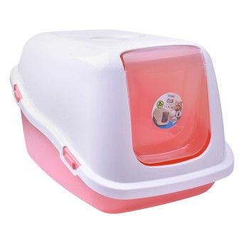 WC ELLA GATO ROSA/BRANCO 57X39X38 0010