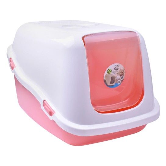 WC ELLA GATO ROSA/BRANCO 57X39X38 0010
