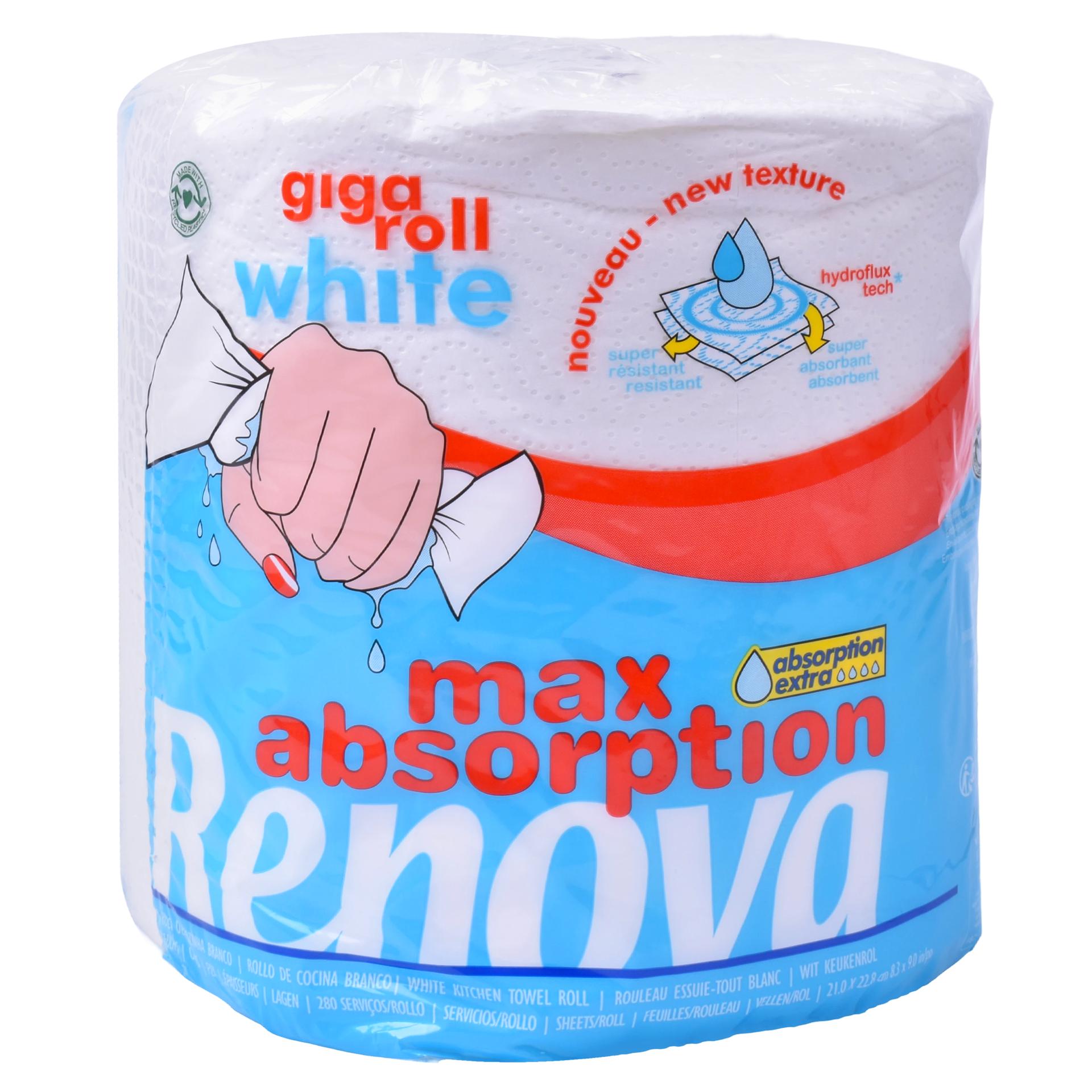 ROLO PAPEL COZINHA GIGAROLL RENOVA 6UN ROLO PAPEL COZINHA GIGAROLL RENOVA 6UN