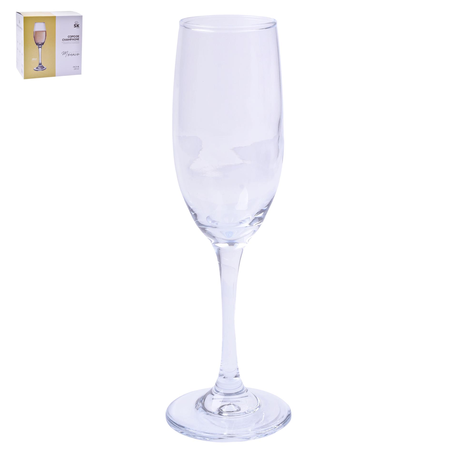 COPO CHAMPANHE 180ML SK 6UN 424-03 COPO CHAMPANHE 180ML SK 6UN 424-03