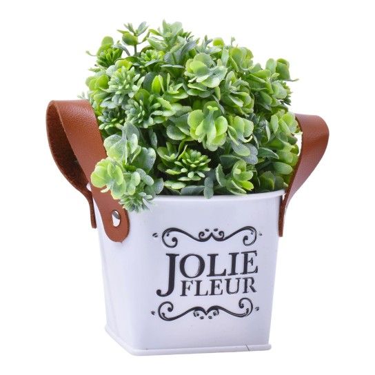 VASO METAL C/ PLANTA 20X10,3 2438-109 CX48 VASO METAL C/ PLANTA 20X10,3 2438-109 CX48