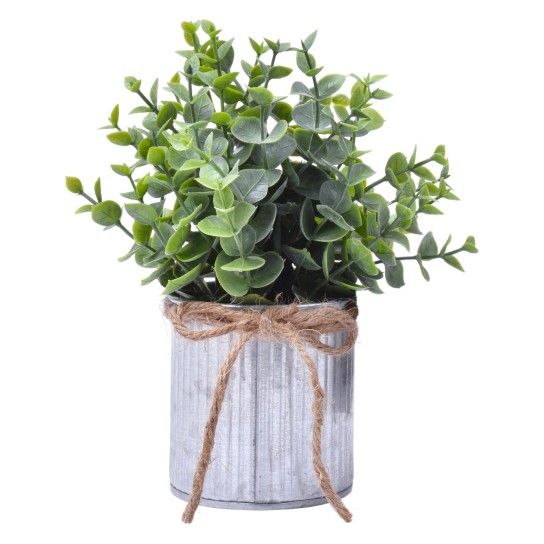 VASO METAL C/ PLANTA 20X8X 2438-110 CX48 VASO METAL C/ PLANTA 20X8X 2438-110 CX48