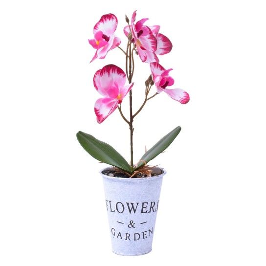 VASO METAL C/ PLANTA 25X8 2438-300 CX48 VASO METAL C/ PLANTA 25X8 2438-300 CX48