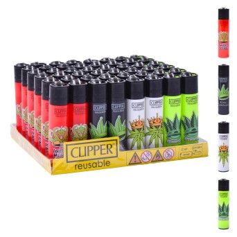 ISQUEIRO CLIPPER 48UN  REUT. CANNA KING