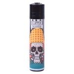 ISQUEIRO CLIPPER 48UN  REUT.MUSHROOMS SKULS
