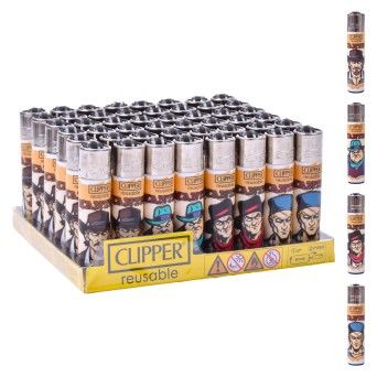 ISQUEIRO CLIPPER 48UN  REUT.COEBOY LIFE