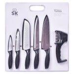 SET 5 FACAS+AFIADOR SK-C-804-423 SET 5 FACAS+AFIADOR SK-C-804-423