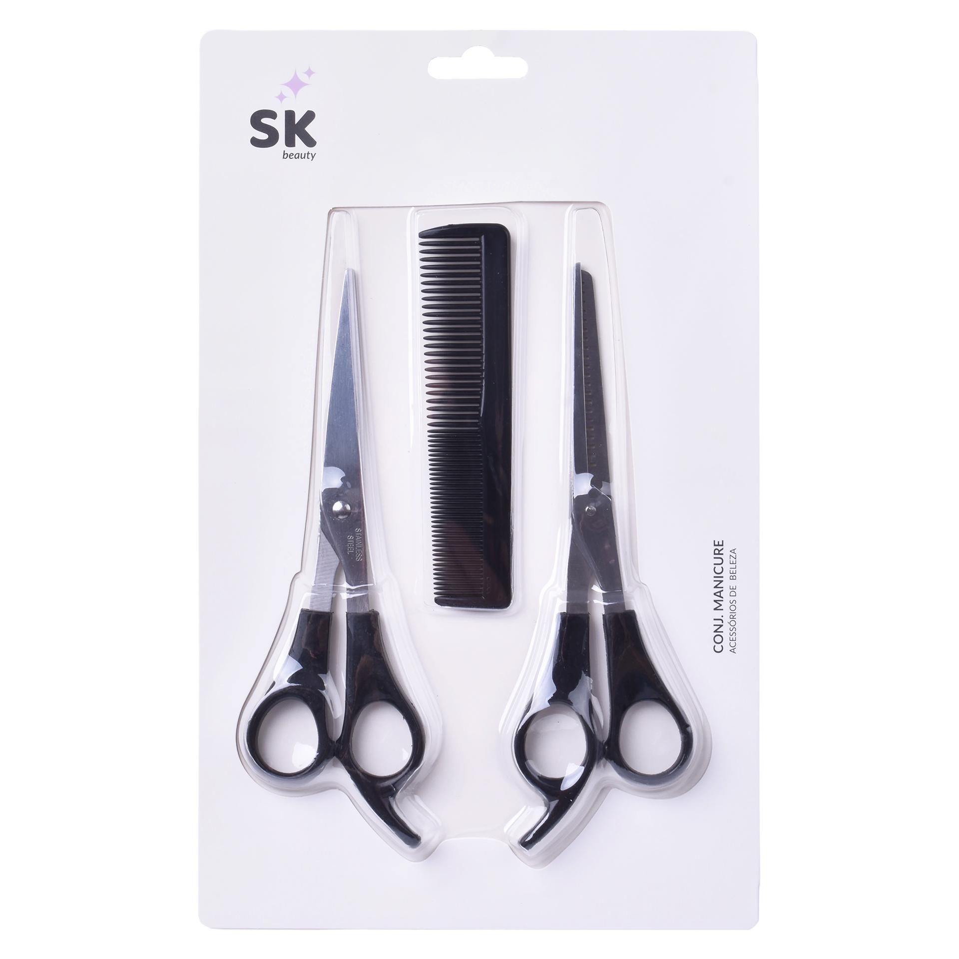 SET 2 TESOURAS +PENTE 2816-103 CX120 SET 2 TESOURAS +PENTE 2816-103 CX120