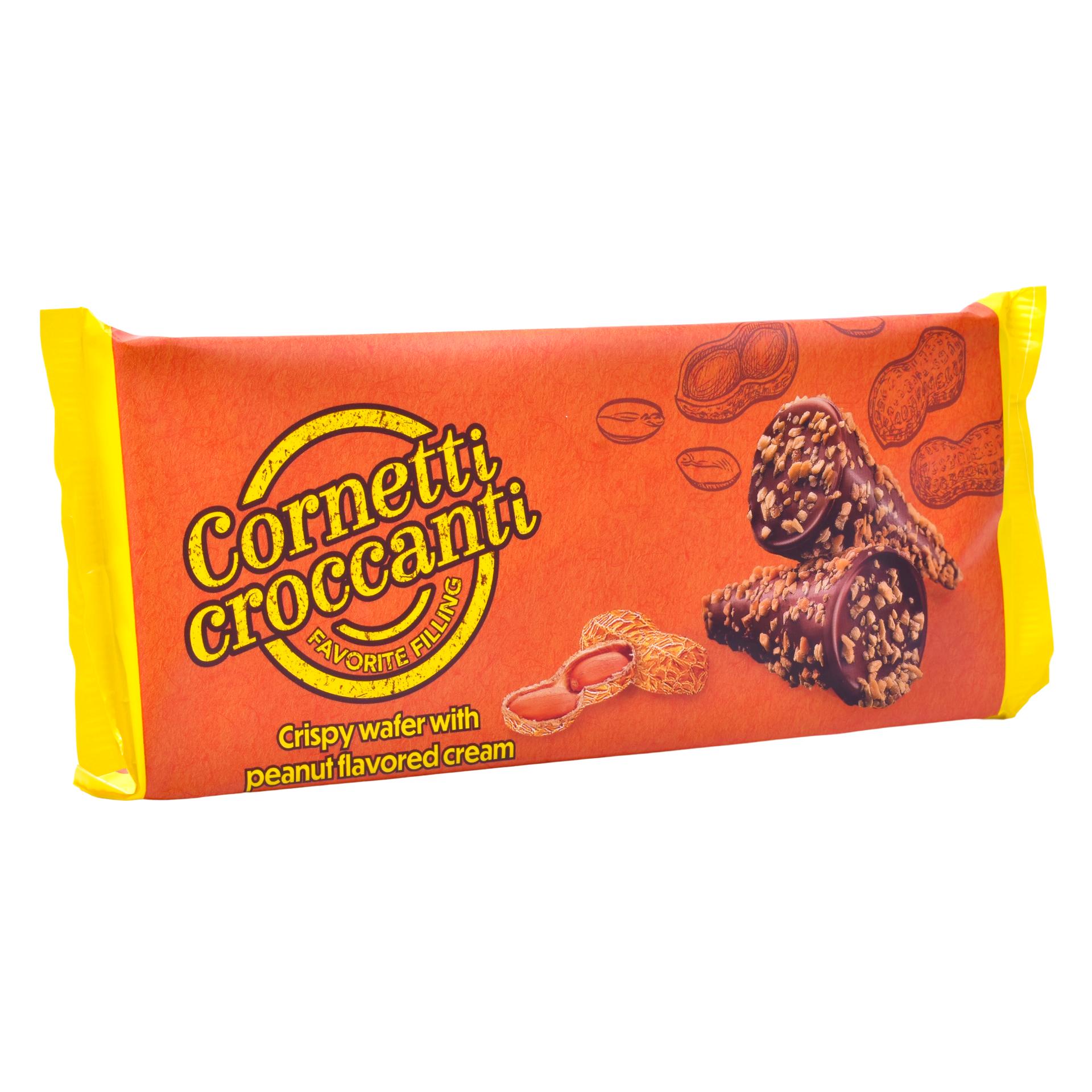 CORNETTI CROCCANTI AMENDOIM 100G CORNETTI CROCCANTI AMENDOIM 100G