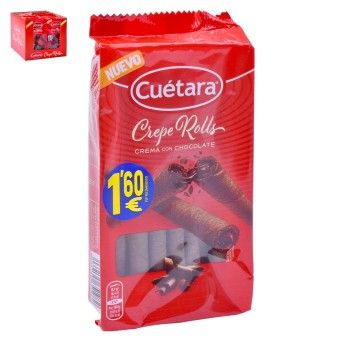 CUETARA ROLLS CHOCO 144G PV1.6