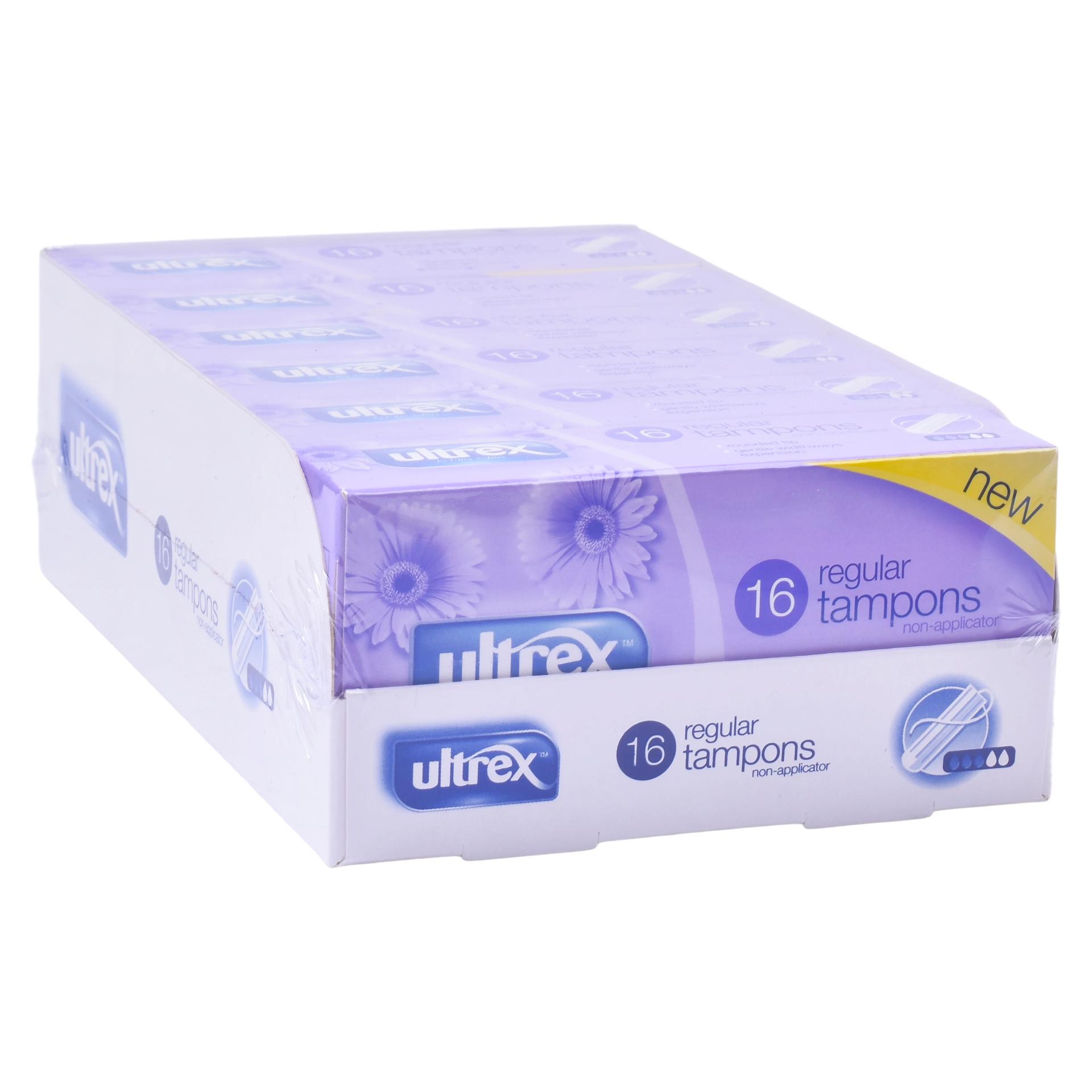 TAMPOES ULTREX REGULAR 16UN