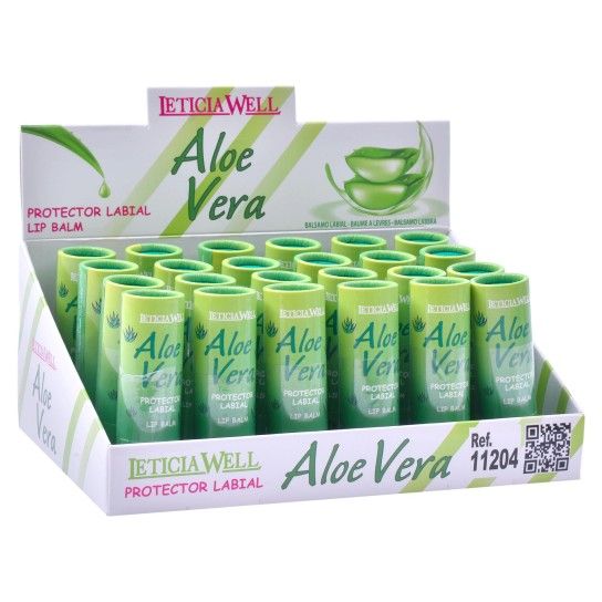 PROTETOR LABIAL CARTON ALOE VERA 11204 CX24 PROTETOR LABIAL CARTON ALOE VERA 11204 CX24