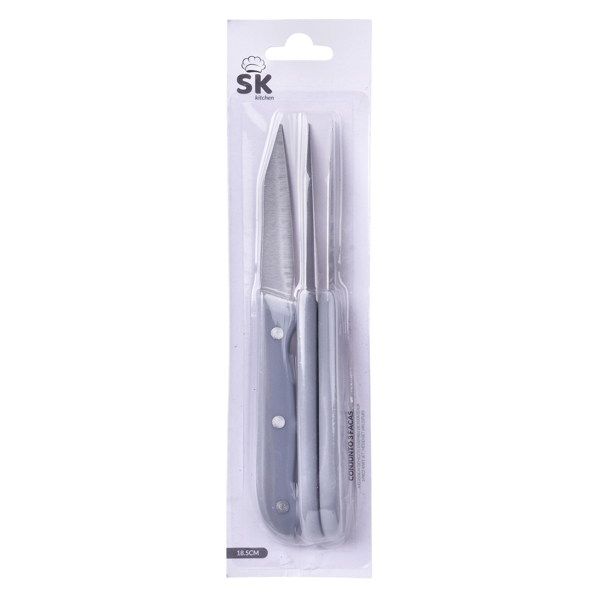 SET 3 PEÇAS FACAS CORTE SK-C-804-424 CX24 SET 3 PEÇAS FACAS CORTE SK-C-804-424 CX24