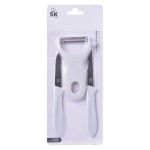 SET 2 FACAS+DESCASCADOR SK-C-804-428 CX96