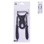 SET 2 FACAS+DESCASCADOR SK-C-804-428 CX96