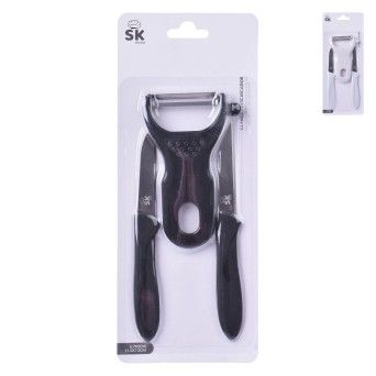 SET 2 FACAS+DESCASCADOR SK-C-804-428 CX96 SET 2 FACAS+DESCASCADOR SK-C-804-428 CX96