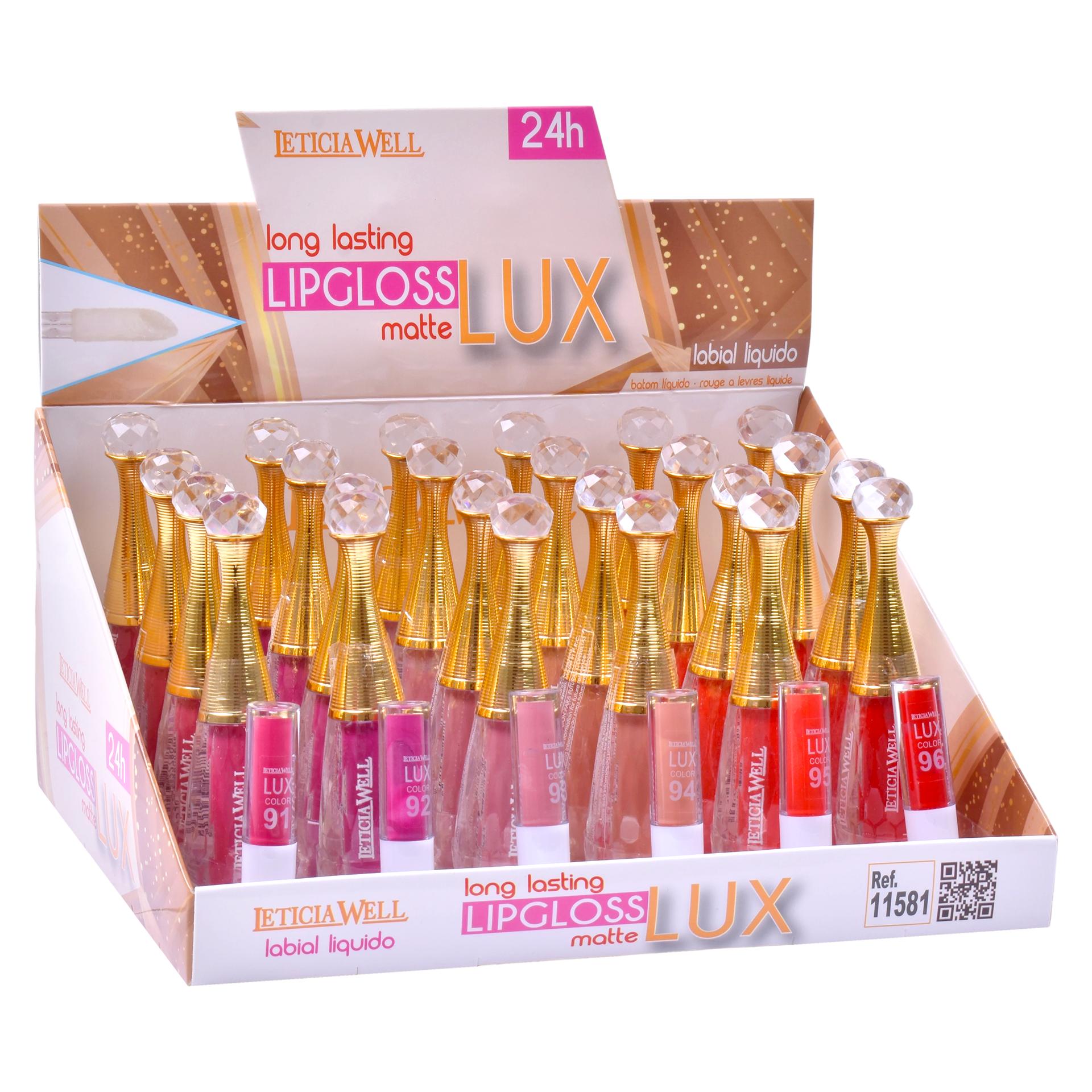 LIPGLOSS LUX MATTE 11581 24UN LIPGLOSS LUX MATTE 11581 24UN