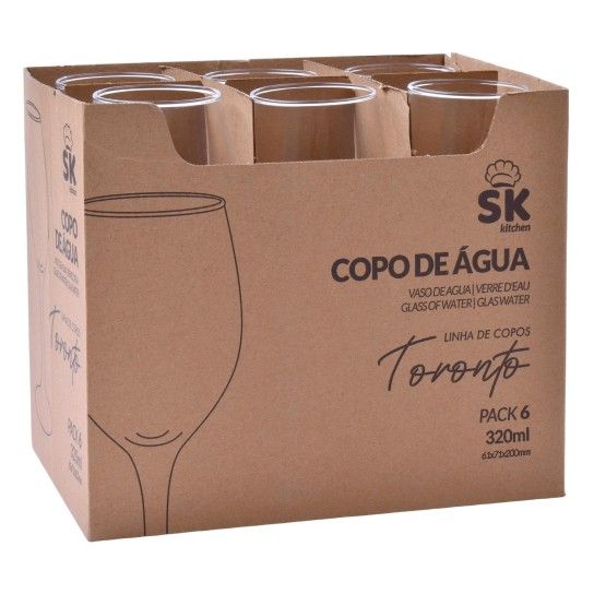 COPO C/PE 320ML 6UN SK 424-10 COPO C/PE 320ML 6UN SK 424-10